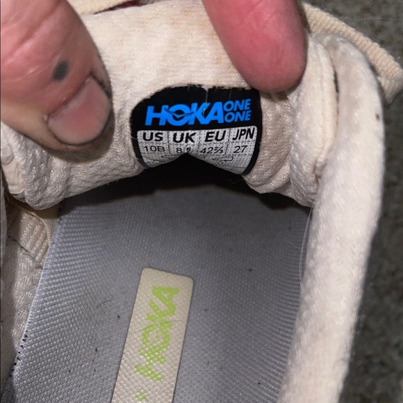 HOKA Women's Clifton Light Pink Running Shoes - Picture 7 of 9